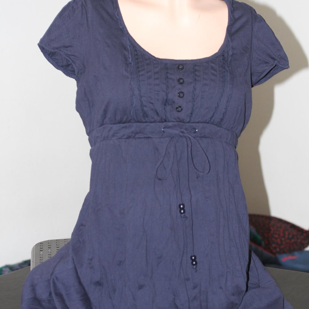 Blue Cotton Dress